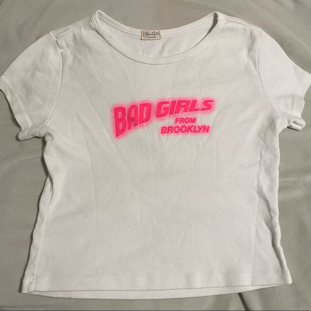 Brandy Melville bad girls from Brooklyn Ashlyn crop top